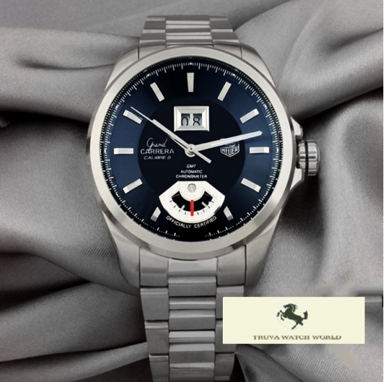 HK1039 TAG HEUER GRAND CARRERA CALİBRE 8 GÜMÜŞ KASA
